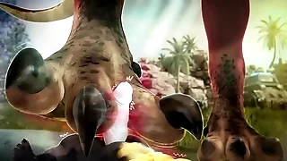 Gay Furry Porn Compilation (Footjob Edition)