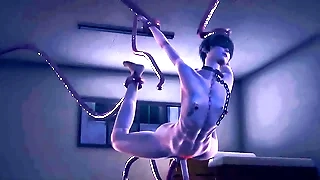 Yaoi Femboy - Trap Sissy licking nuisance with the addition of anal all over creampie - Sissy crossdress Japanese Asian Manga Anime Film  Game Porn Blissful