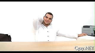 Lubricous oral-sex for gay stud